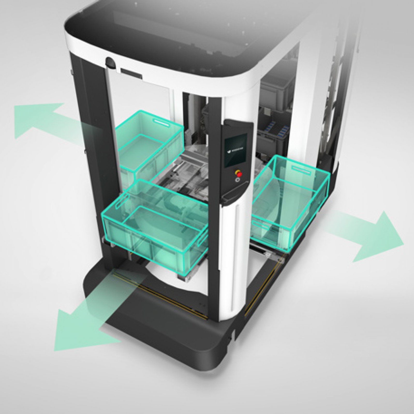 AGV Partner & Customers with integrated wireless charging - Wiferion