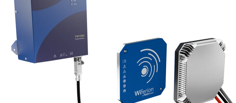 wiferion wireless charging cw1000 product agv robots amr wpt