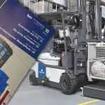 BHS Intralogistics wireless charging - industry 4.0