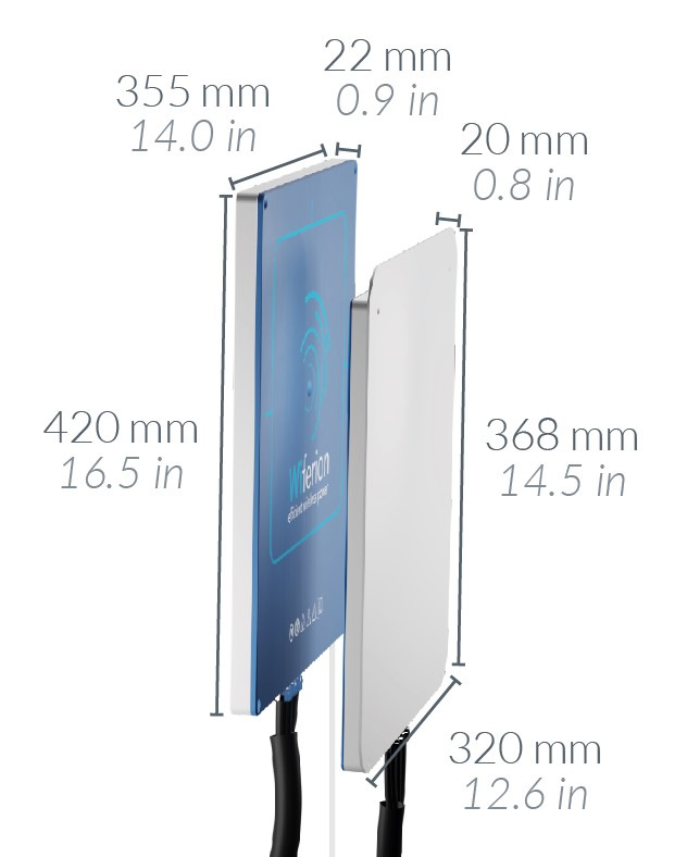 Wiferion etaLINK 12000 – Measurment – Maße – Wireless Charging Pads – wireless power transfer 12000 watt – 120A Wiferion etaLINK 12000 - Measurment - Maße - Wireless Charging Pads - wireless power transfer 12000 watt - 120A