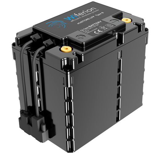 Wiferion etaSTORE LFP - Battery - Batterie - Lithium Ion Battery - Industrial LiFEPo - Lithium Ionen Batterie für FTS, FFS, Flurförderzeuge und AGV