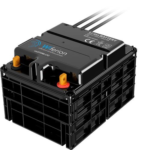 induktiv laden - lithium ion batterie akku für stapler - flurförderzeug - fahrerlose transportsysteme - stapler laden - lithium battery lto - agv