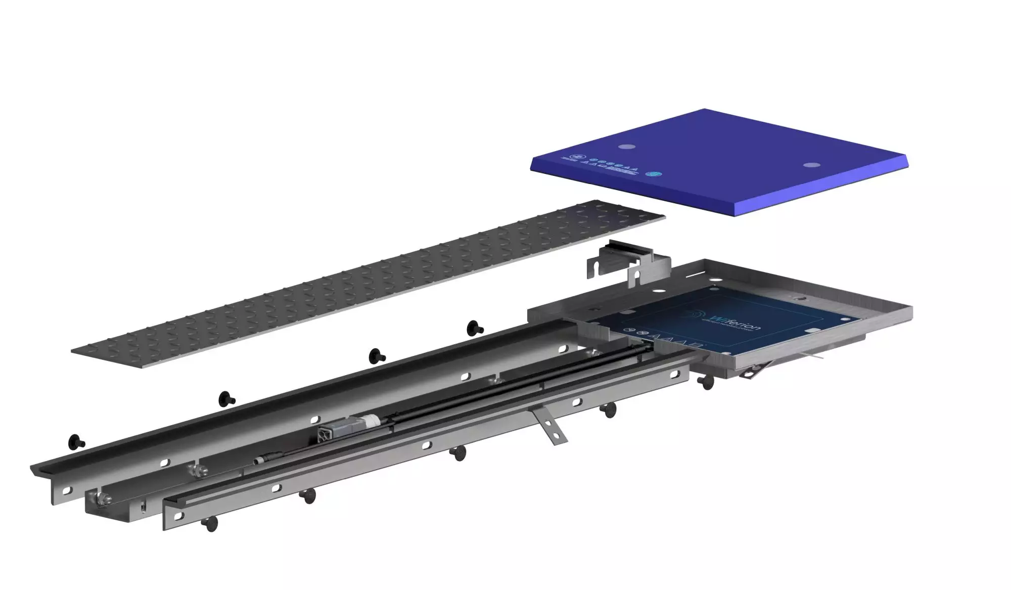 WCPS - PUK - wireless charging in ground application - installation induktives laden