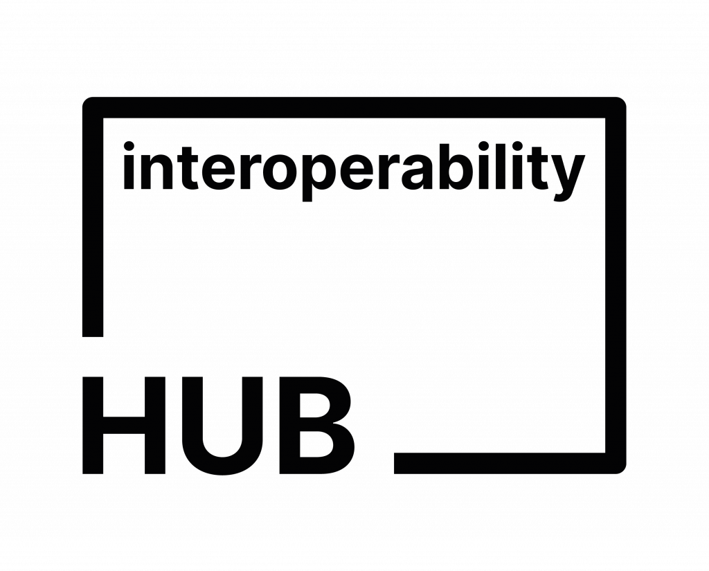interoperability booth logo main black interoperability booth logo