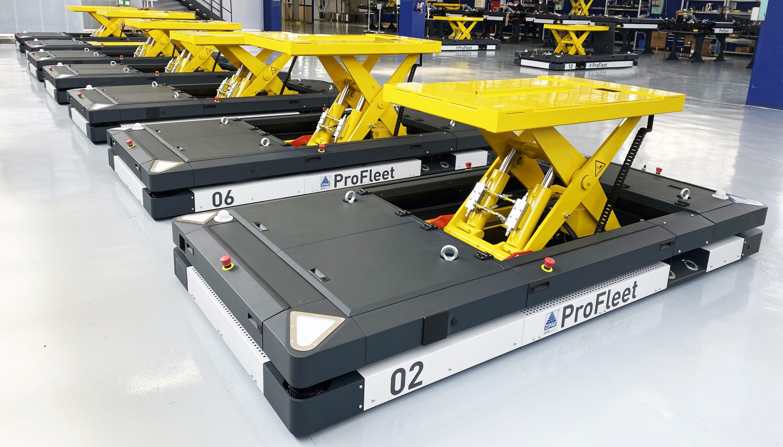 pro fleet CPM – lotus car manufacturing – agv fleet – wireless charging pro fleet CPM - lotus car manufacturing - agv fleet - wireless charging - autoherstellung