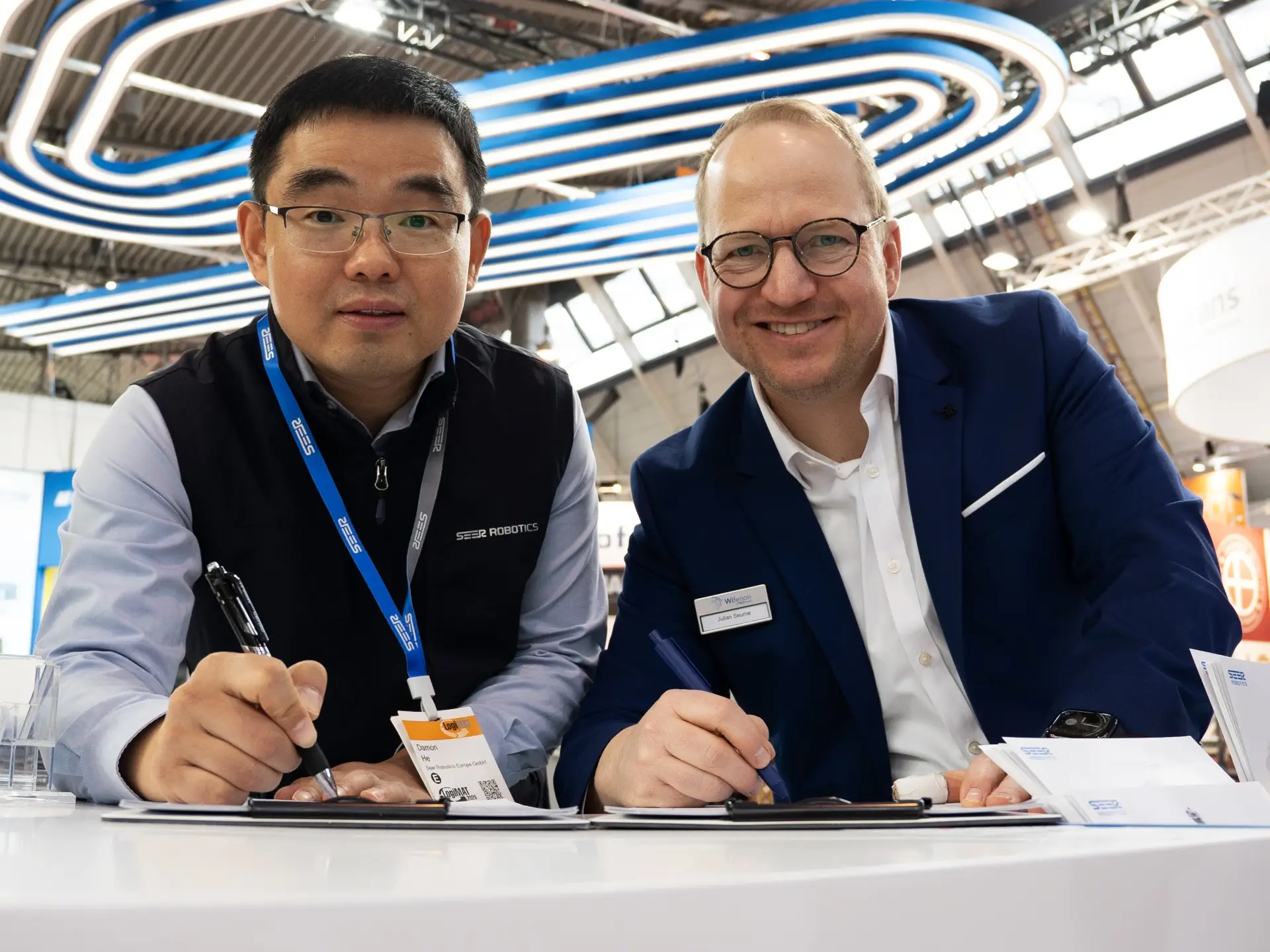 seer robotics frame contract wiferion china wireless charging