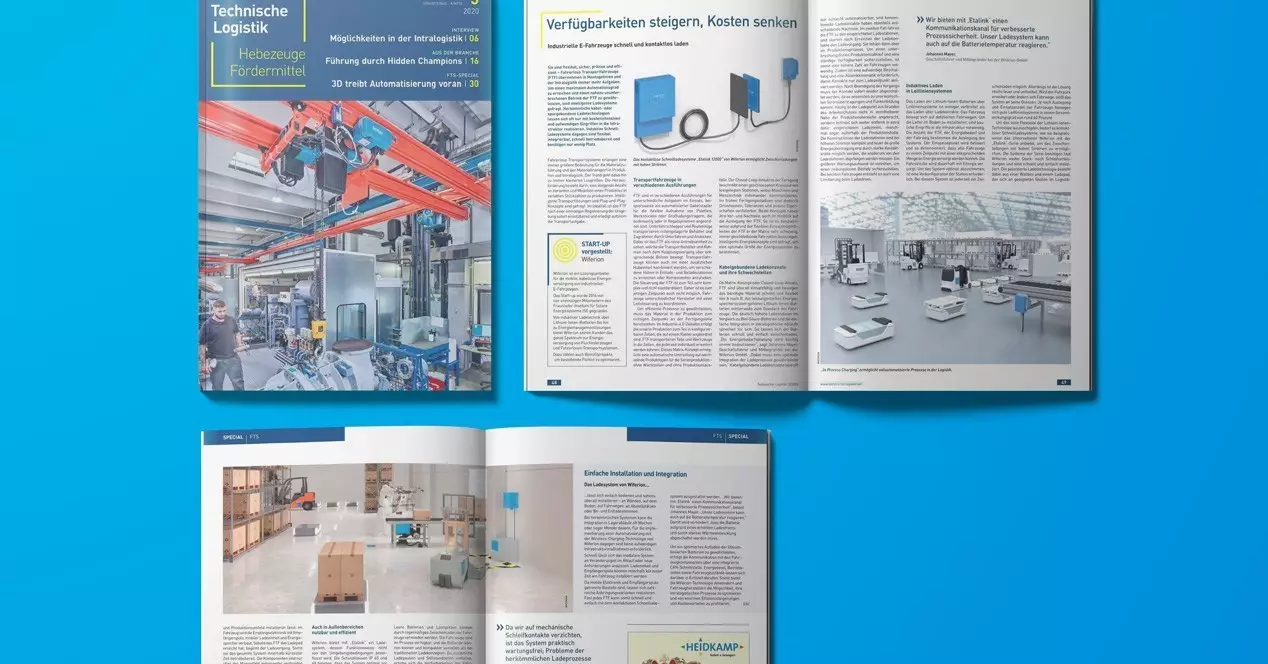 technische logistik - kosten senken - verfügbarkeit steigern mit wiferion induktivem laden