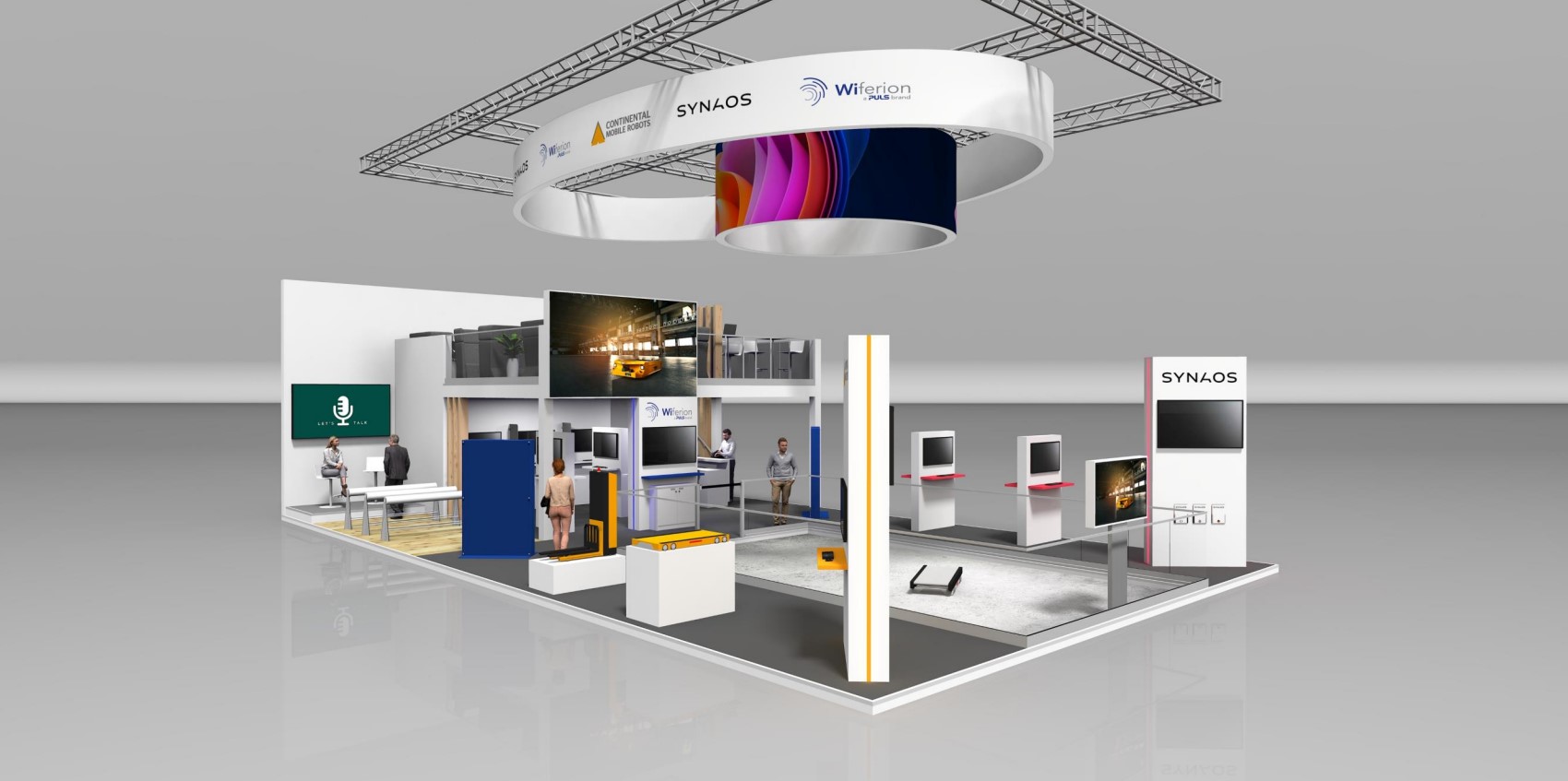 wiferion interoperability continental synaos wireless charging live logimat 2025 booth wiferion interoperability continental synaos wireless charging live logimat 2025 booth