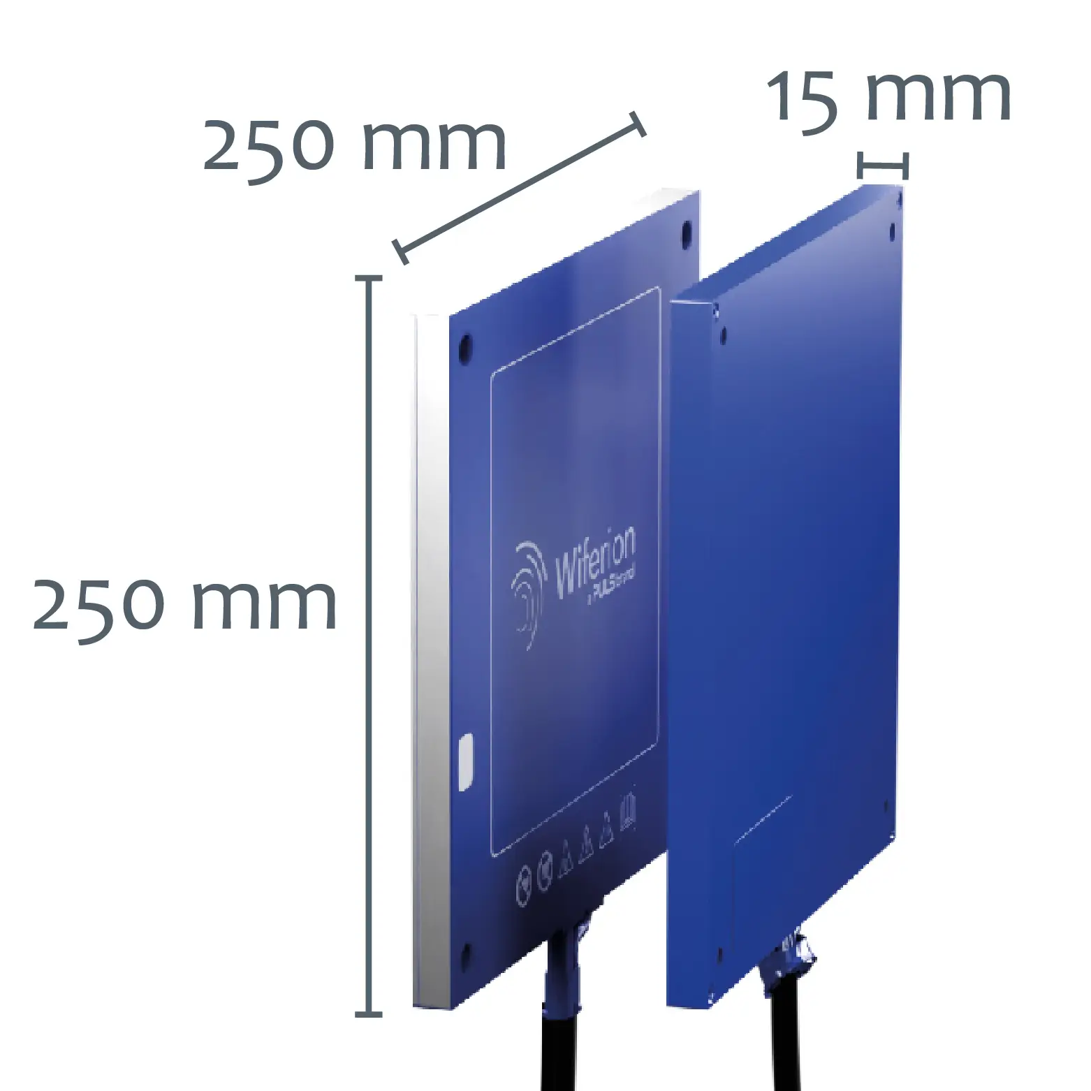 wiferion etalink 3000 inductive charging induktives laden size