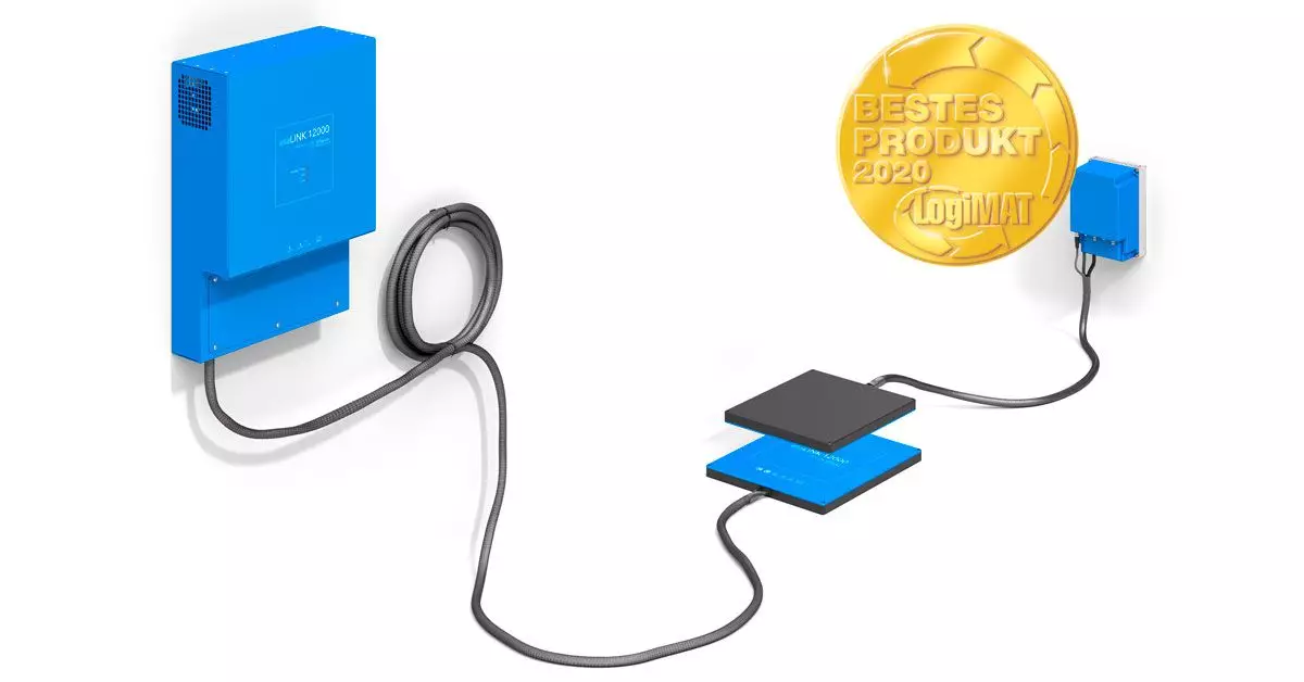 best product winner - etaLINK 12000 - wireless inductive charging system