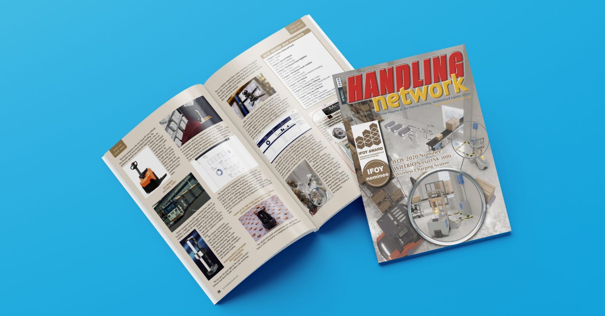 Material Handling Network – Spring 2020 – Wiferion Cover Wiferion Cover - Material Handling Network - Spring 2020