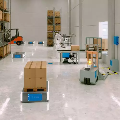e-commerce and warehouse with wireless charging - wireless charging benefits - induktives laden vorteile