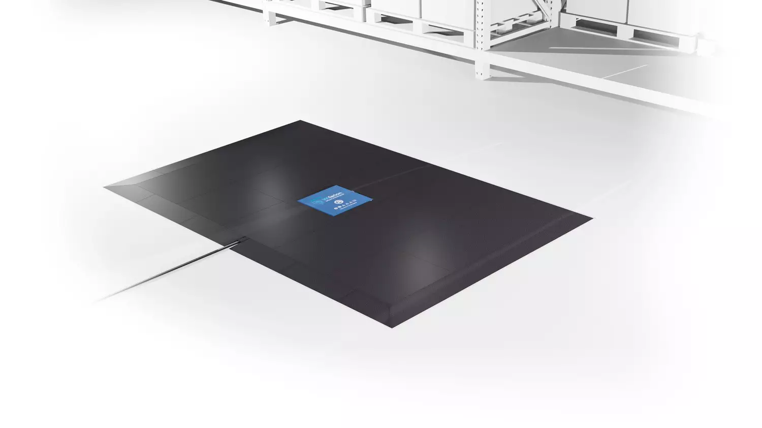 wireless charging ground installation - etatiles set - bodeninstallation induktives laden